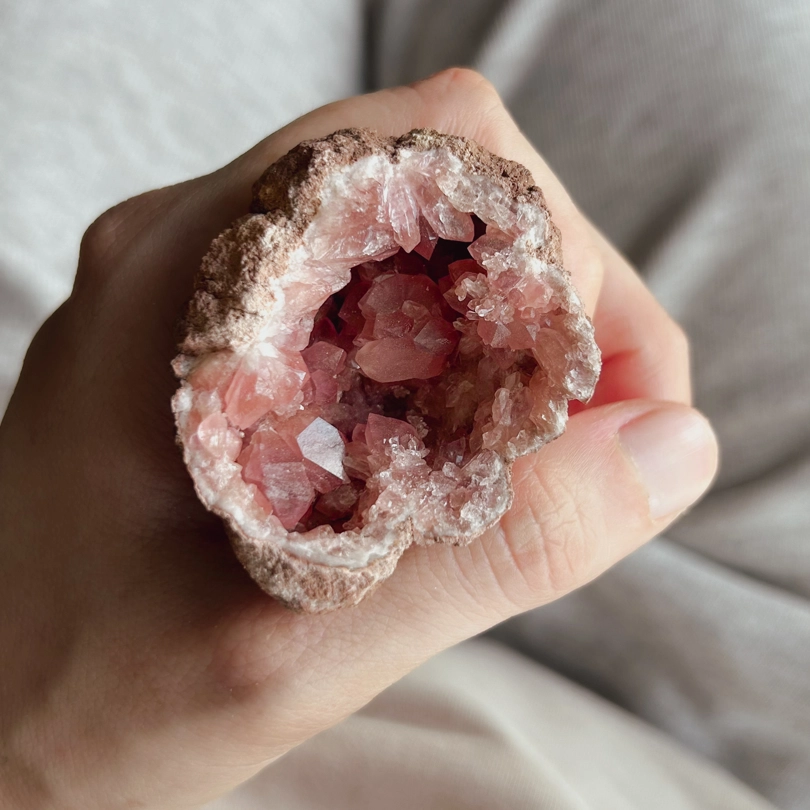 geode di Ametista Rosa 